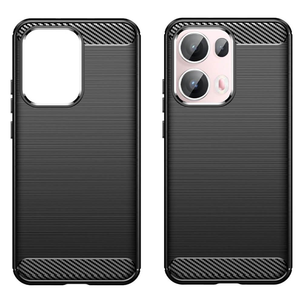 Cover-Discount OPPO Reno13 Pro 5G - Metall Carbon Look Hülle