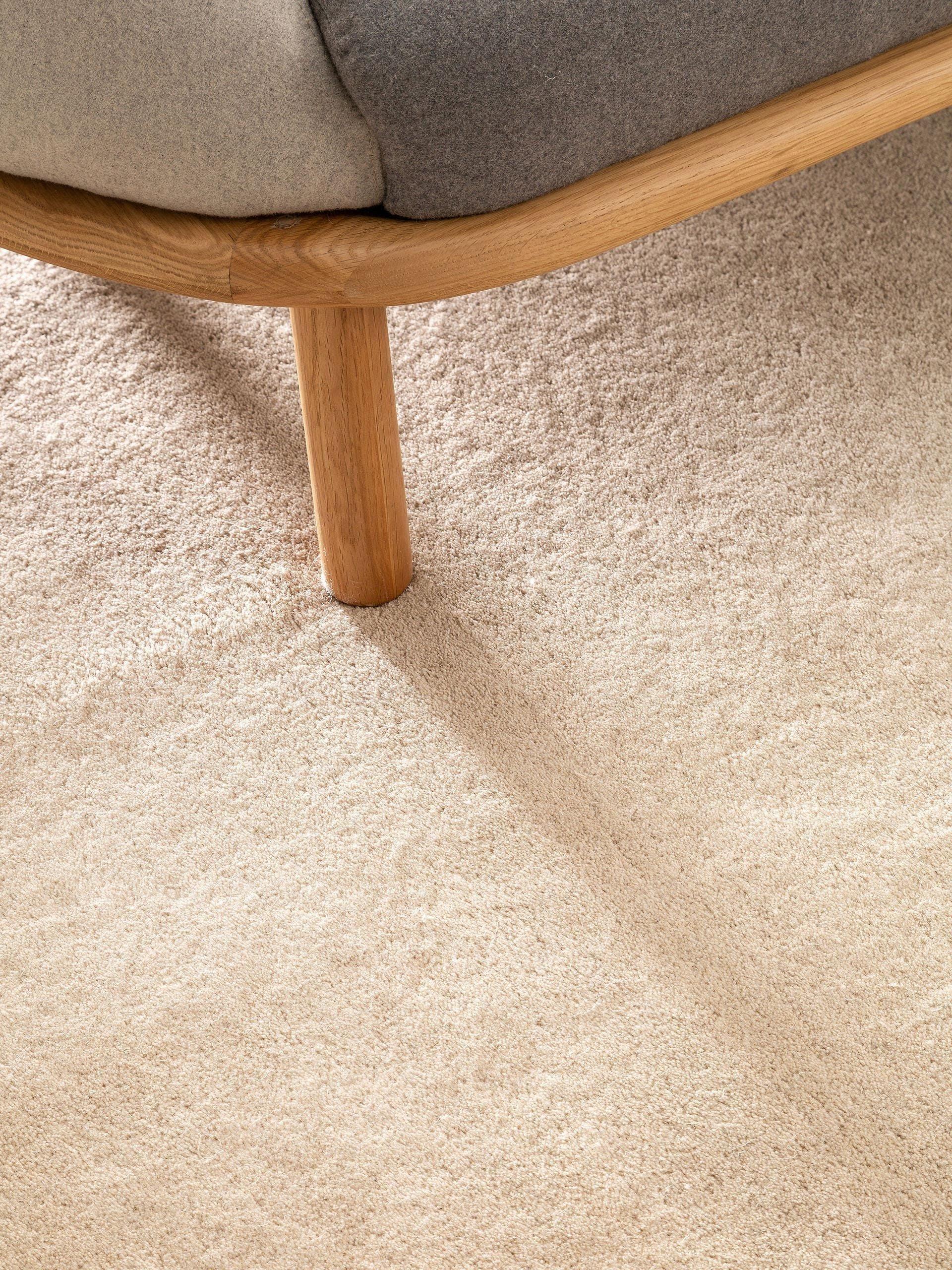 Benuta Wollteppich Bent Cream