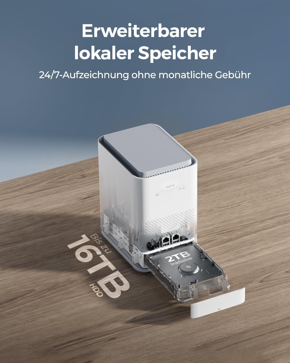 Reolink Home Hub Pro P1 & 2TB HDD