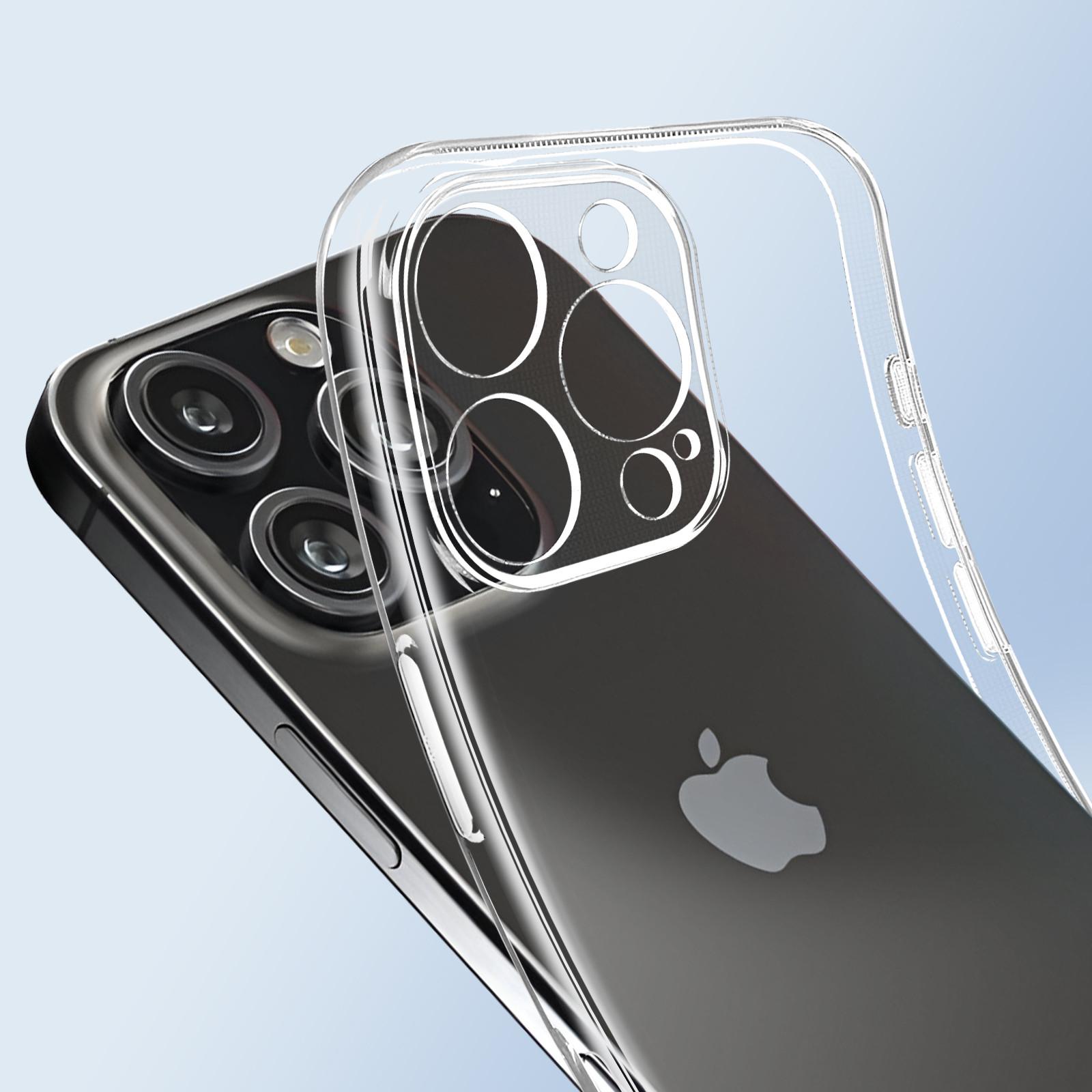 Avizar Schutzhülle iPhone 16 Pro Transparent