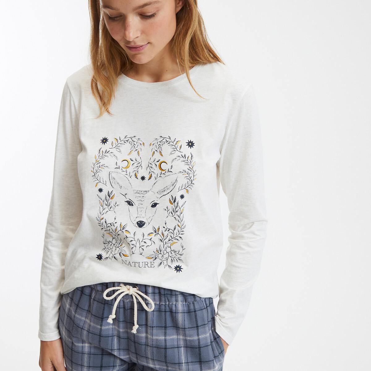 SO'HOME Pyjama mit bedrucktem Oberteil