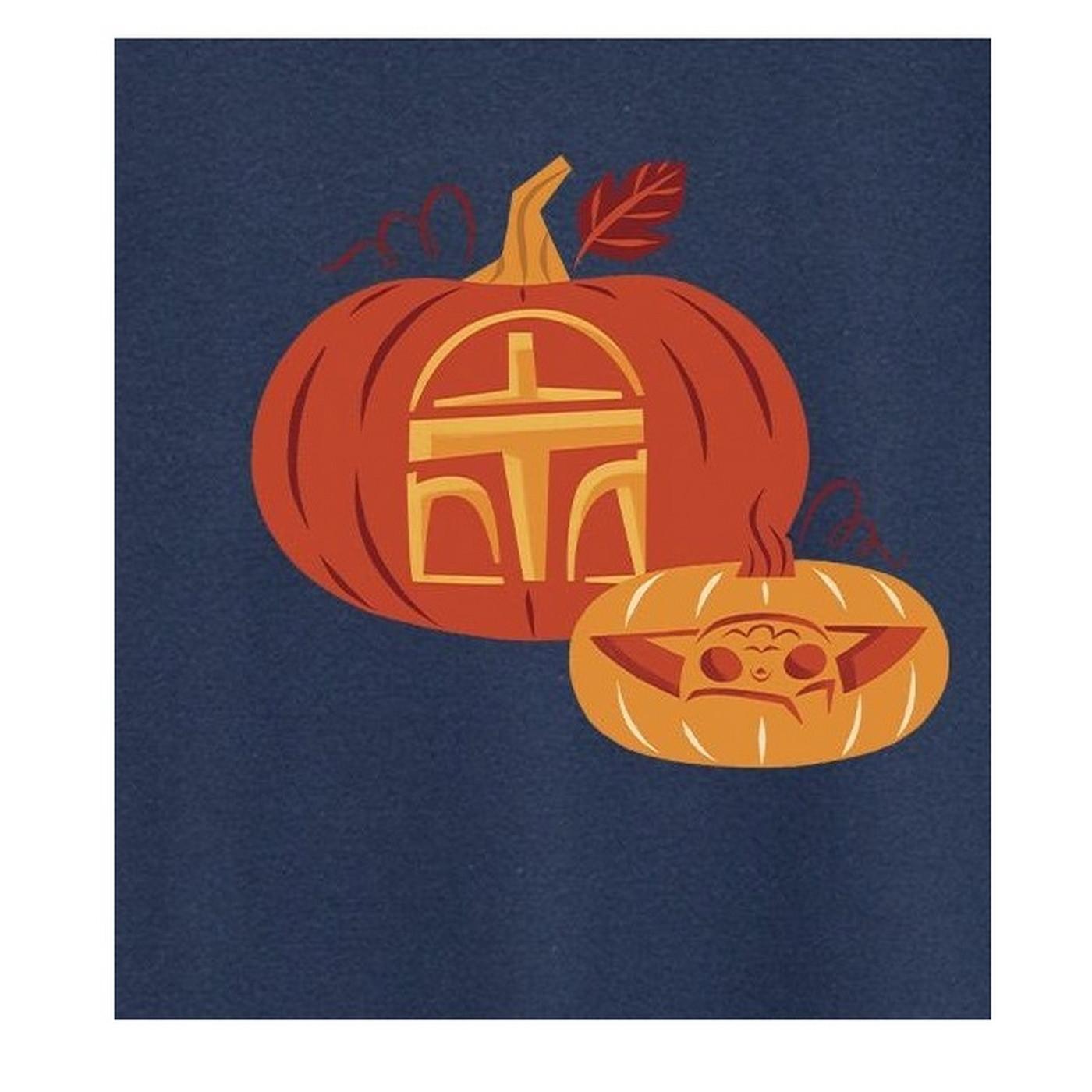 STAR WARS Kürbis Grafik Print T-Shirt