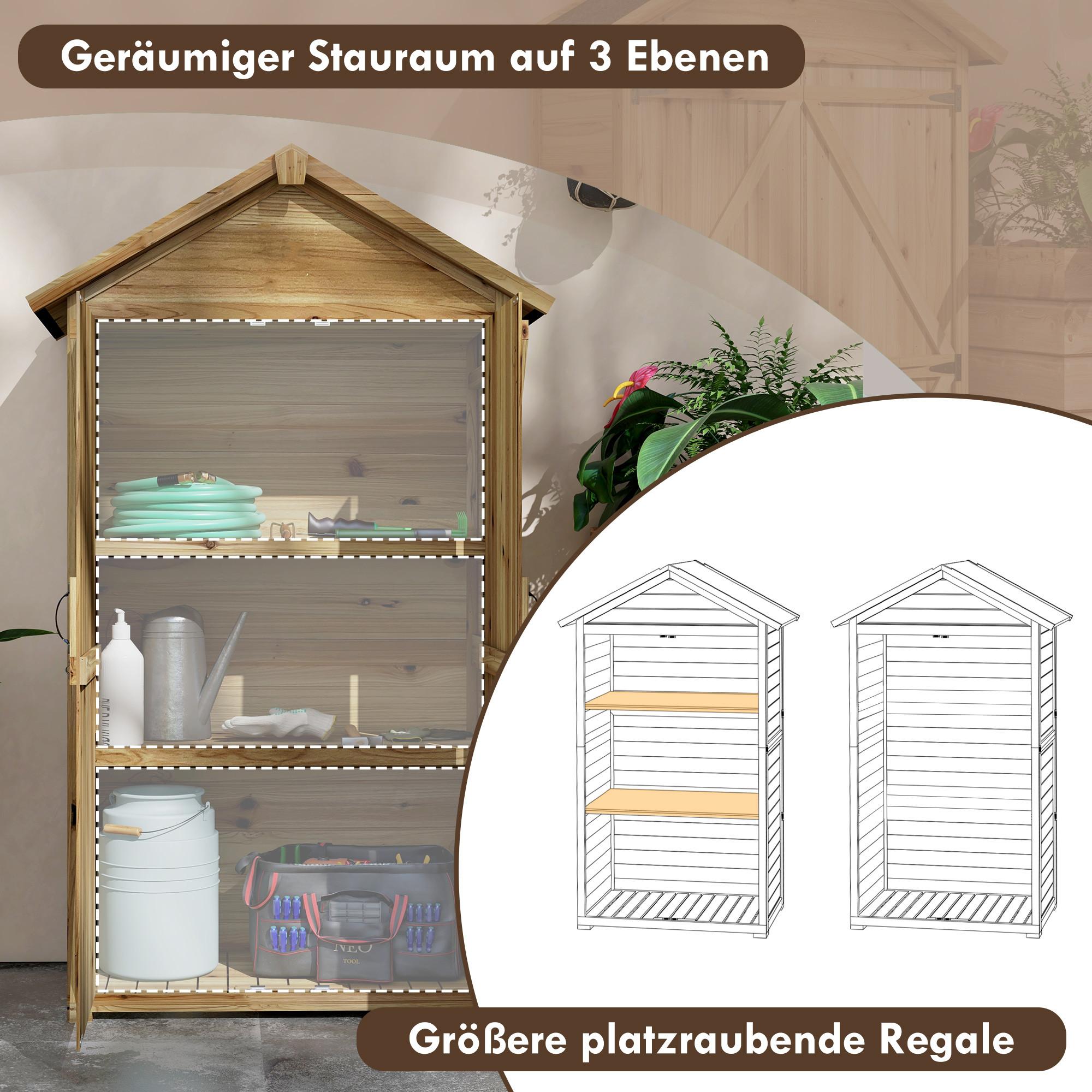 Outsunny Gartenschrank