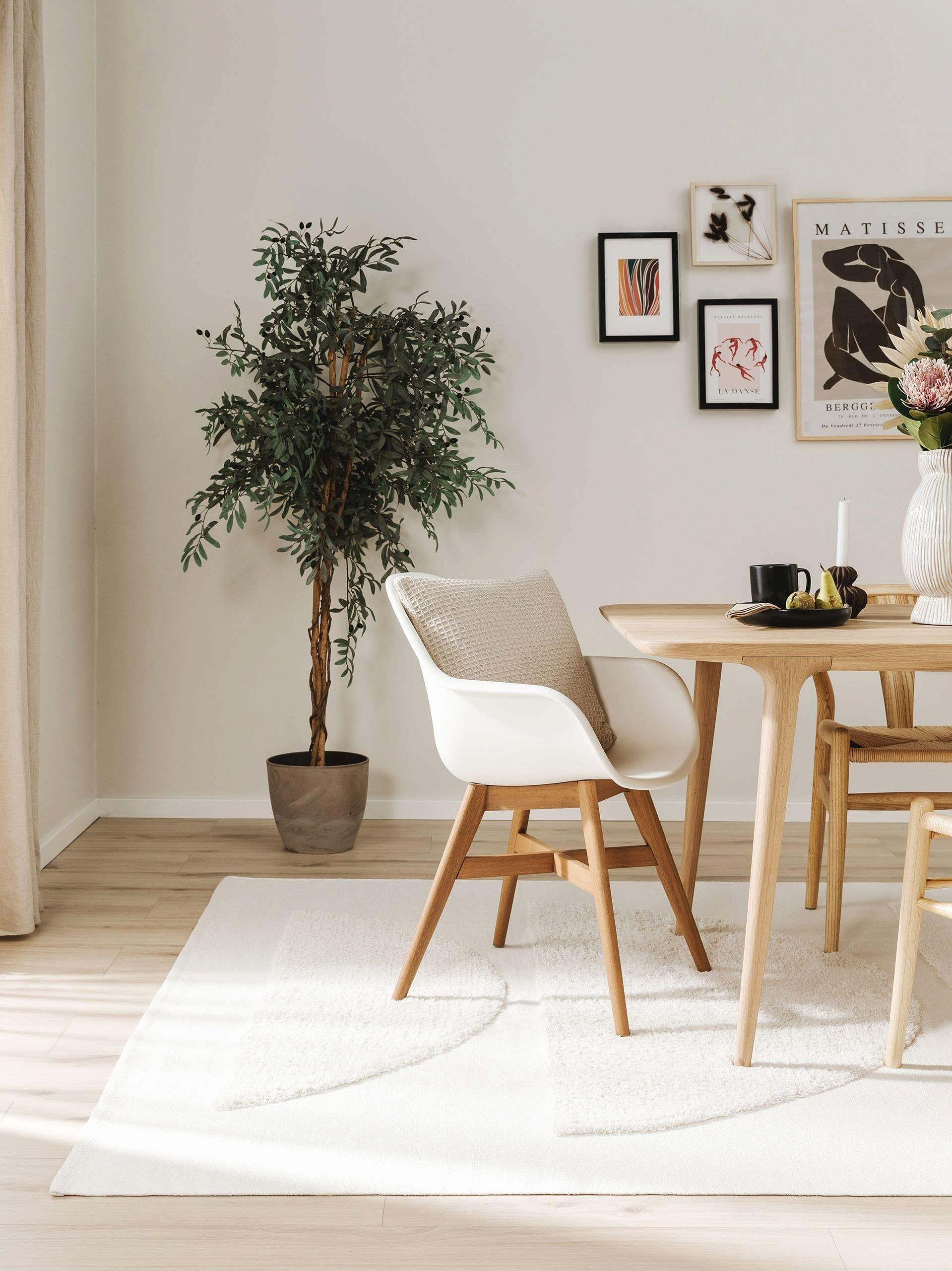 Benuta Baumwollteppich Isla Cream