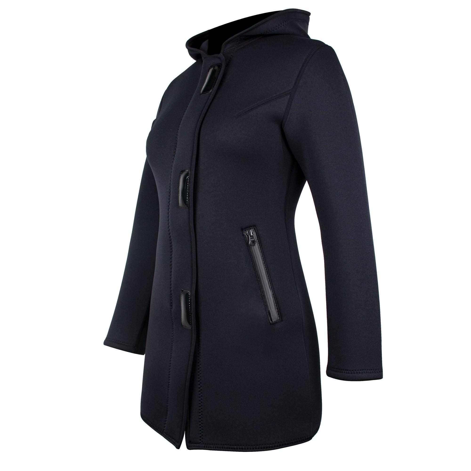 YEAZ NEOCOAT Damen Neoprenmantel