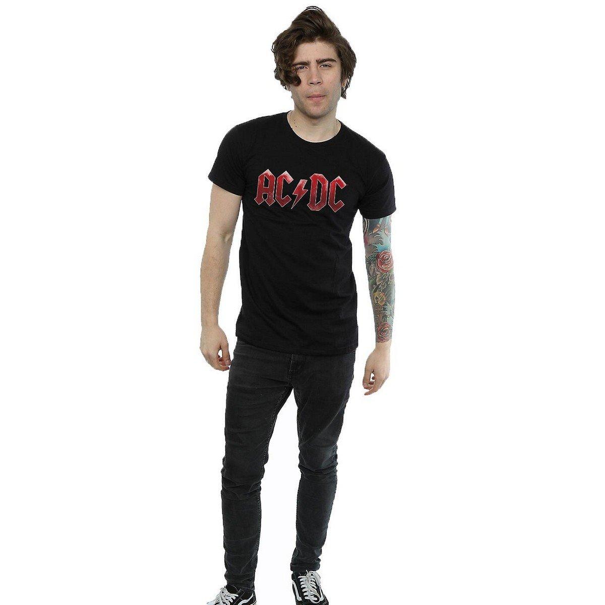 AC/DC ACDC Logo Print T-Shirt