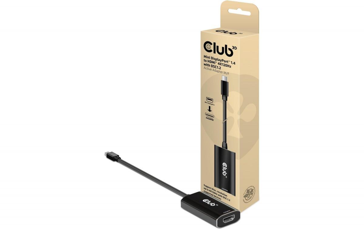 CLUB 3D Adapterkabel CAC-1186 Mini-DisplayPort - HDMI, 15 cm