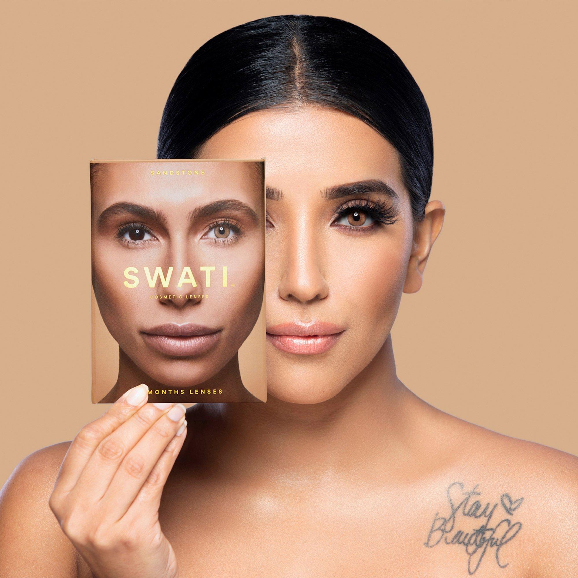 SWATI Farbige Kontaktlinsen für 6 Monate