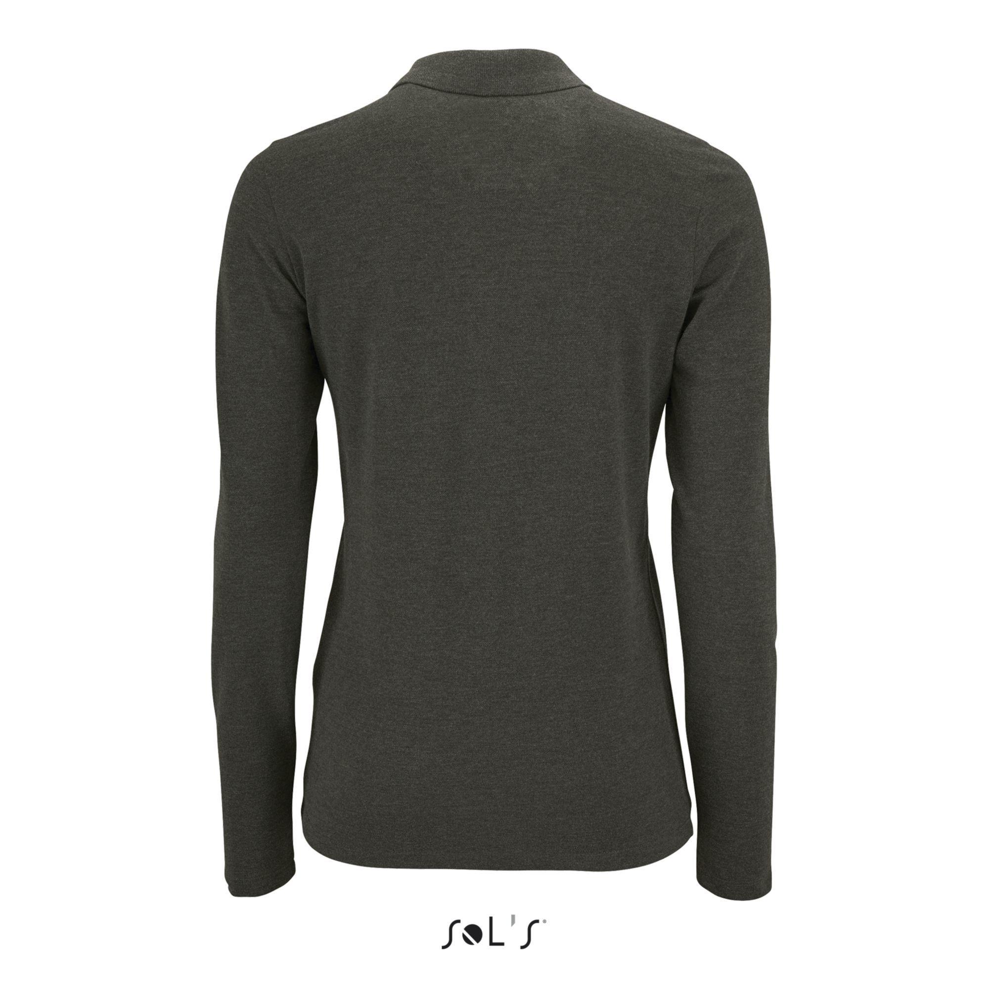 SOLS Perfect Langarm Poloshirt