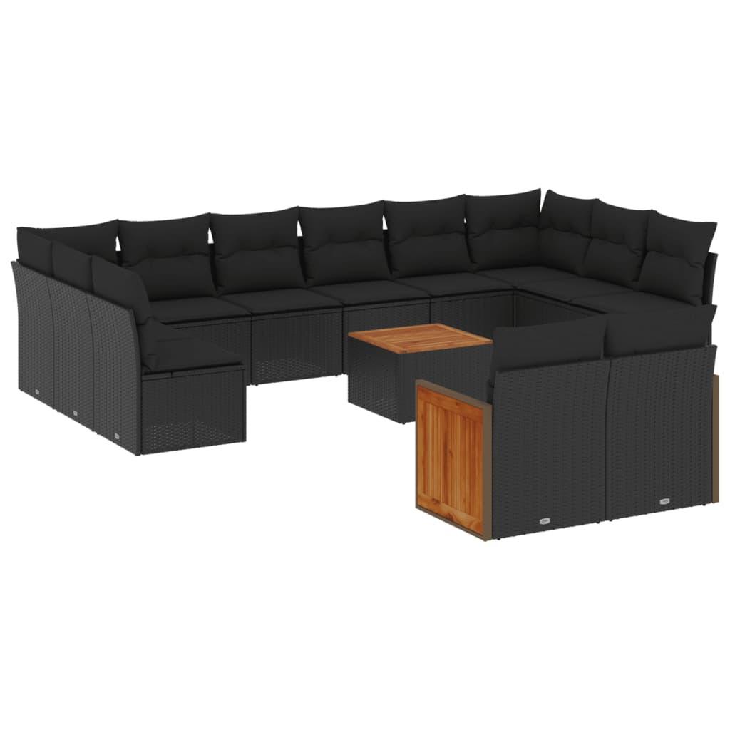 VidaXL Garten sofagarnitur poly-rattan