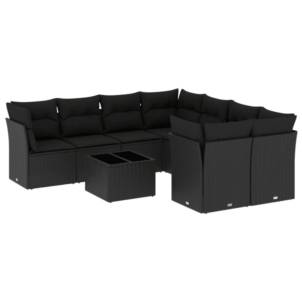 VidaXL Garten sofagarnitur poly-rattan