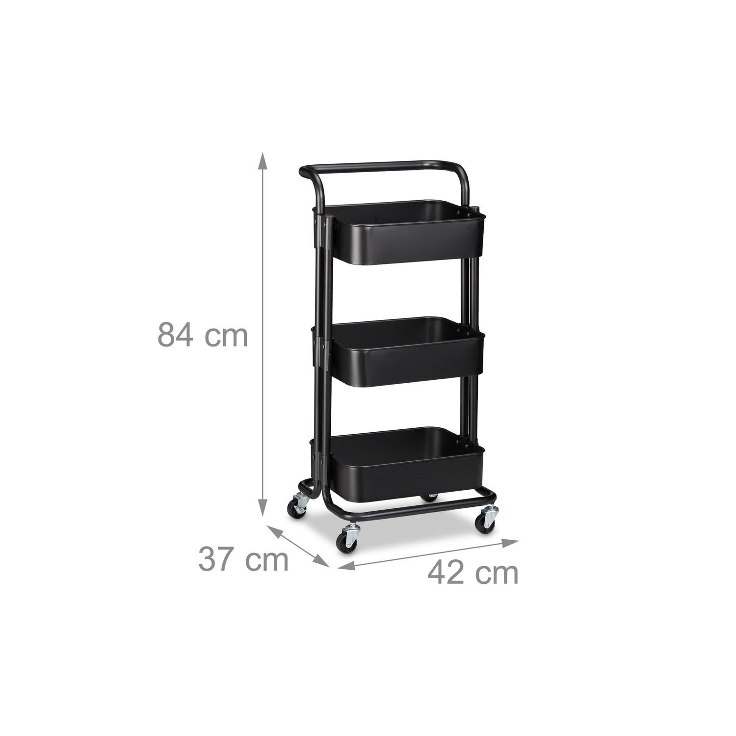 B2X Trolley mit 3 Regalen