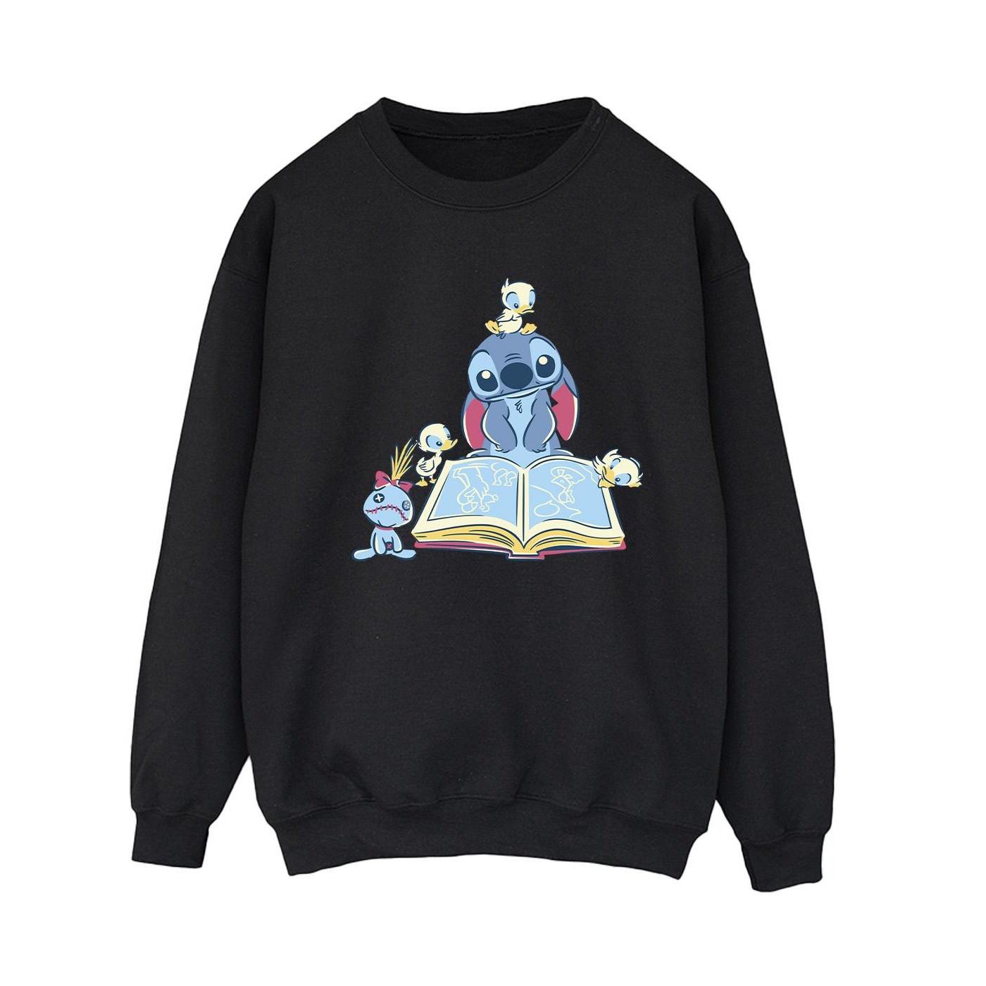 Disney Reading Reading A Book Sweatshirt