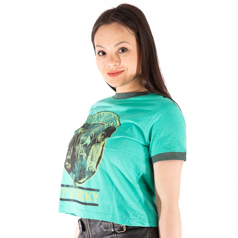 Run DMC It's Tricky Record Kurzes Top