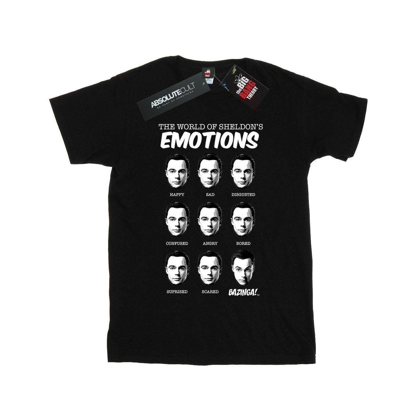 The Big Bang Theory Sheldon Emotions T-Shirt