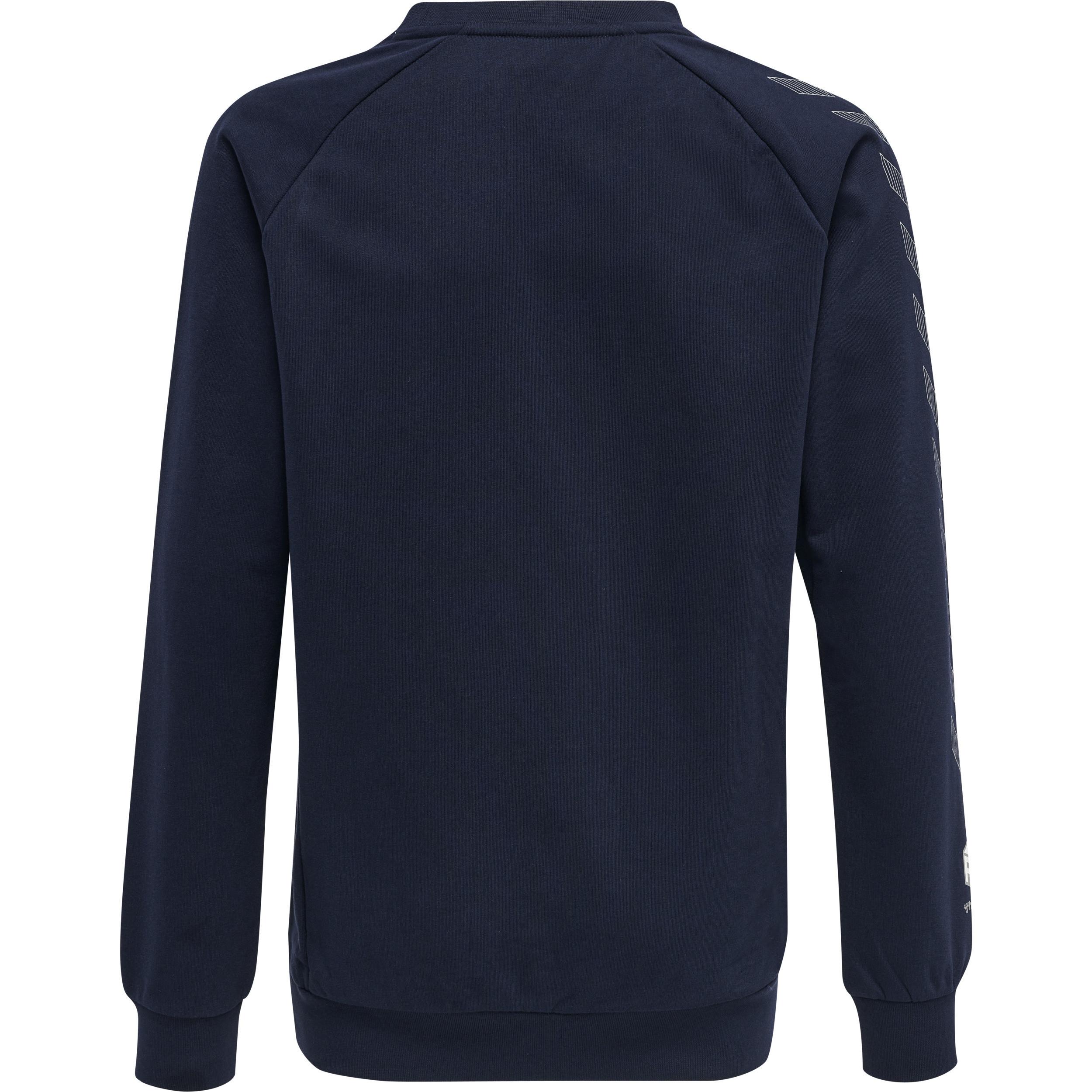 Hummel baumwoll-sweatshirt kind move grid