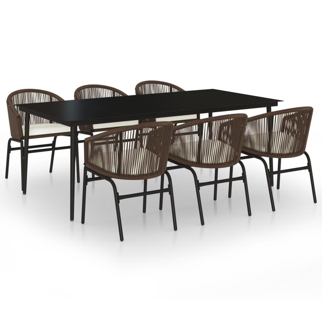 VidaXL Garten-essgruppe pvc