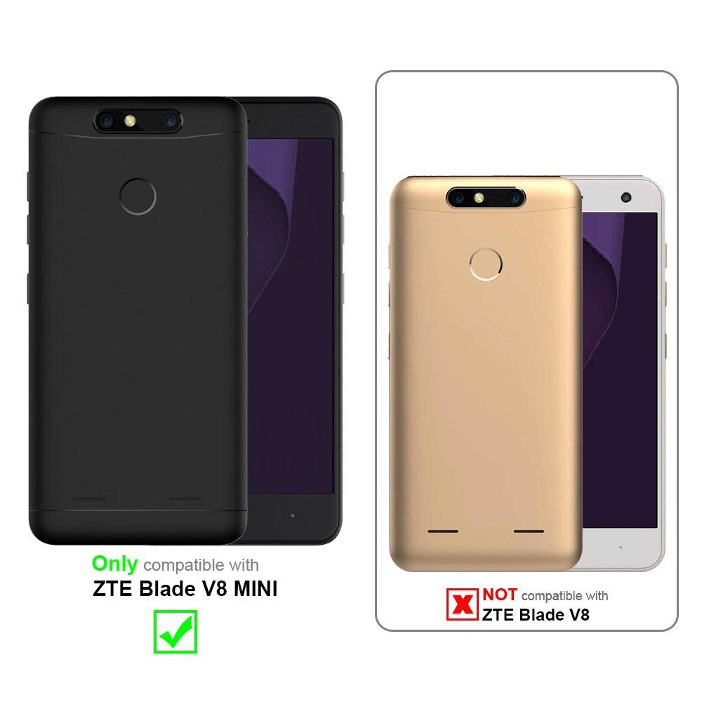 Cadorabo Hülle für ZTE Blade V8 MINI mit Magnetverschluss