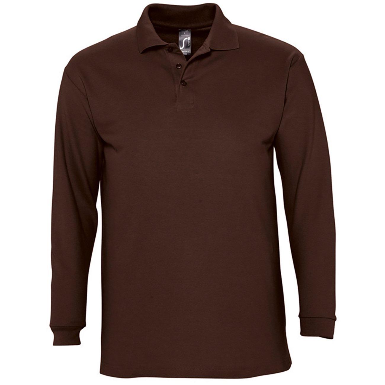 SOLS Winter II Pique Langarm Polo Shirt