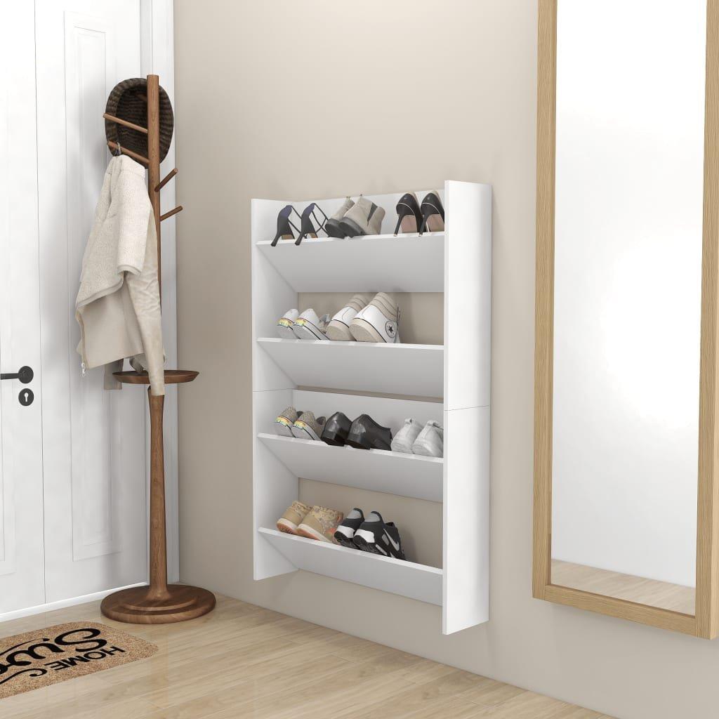 VidaXL Wand-schuhschrank holzwerkstoff