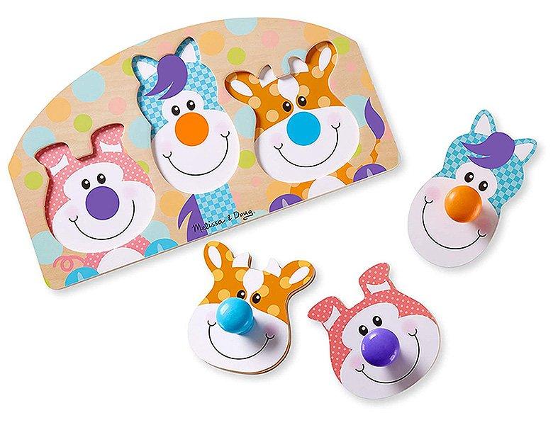 Melissa & Doug Puzzle Bauernhof (3Teile)