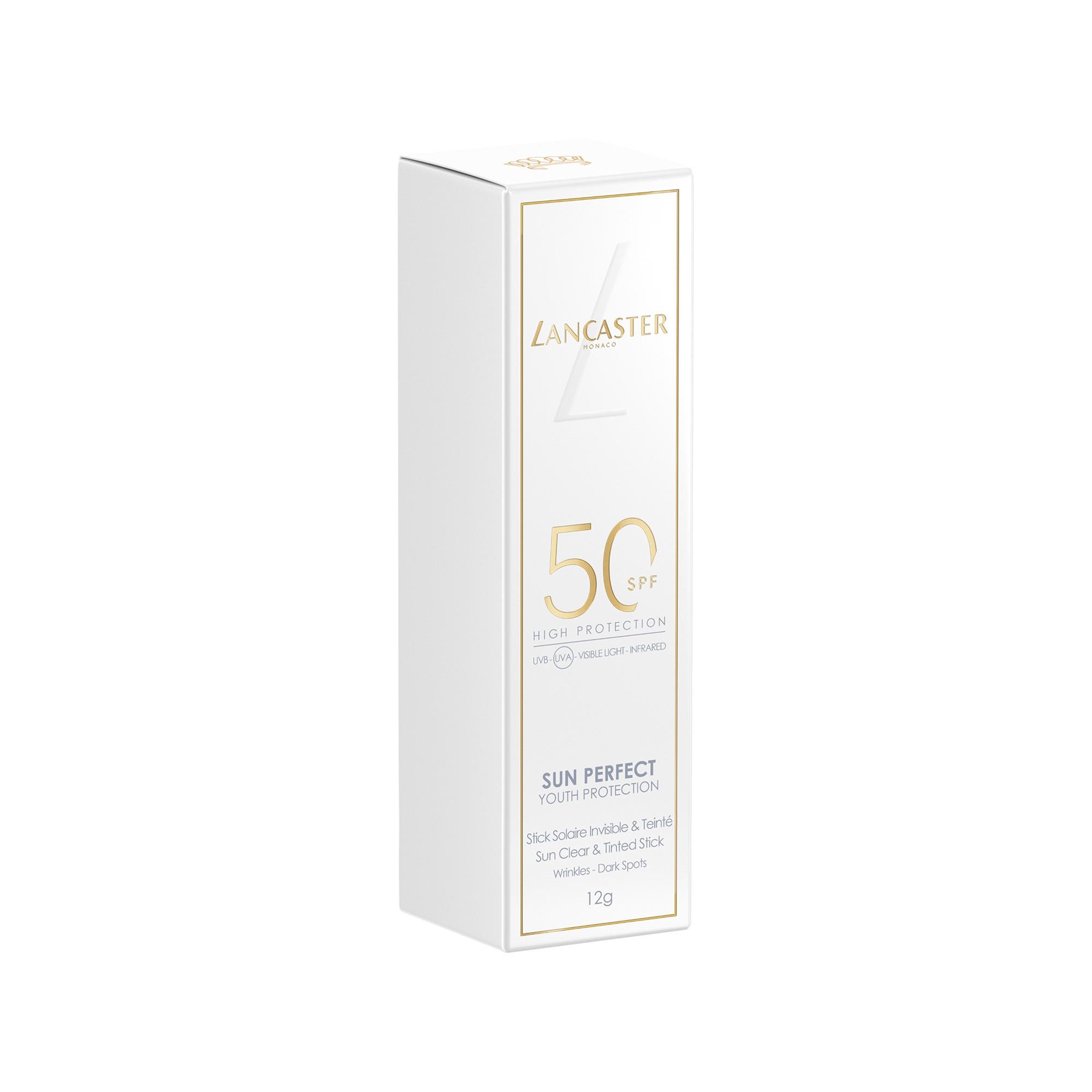 LANCASTER Clean Sun Sun Perfect Youth Protection Sun Clear & Tinted Stick SPF50