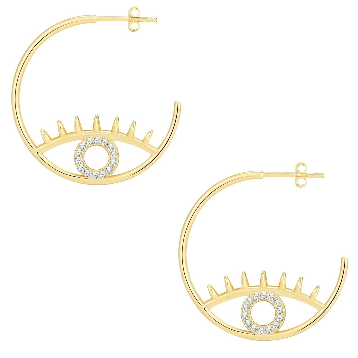 Glanzstücke München Femme Boucles d´oreilles Œil omniscient