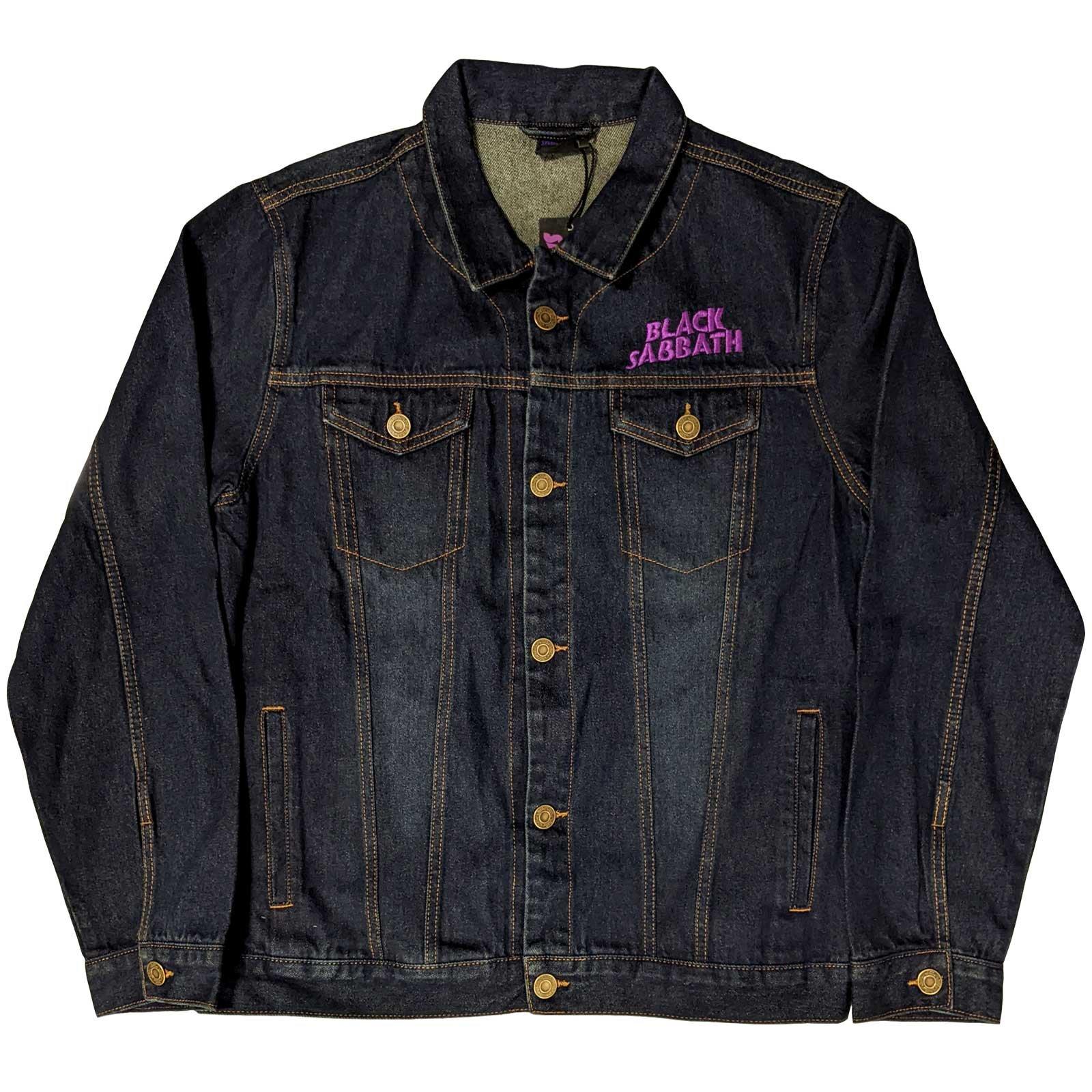 Black Sabbath Jeansjacke Logo