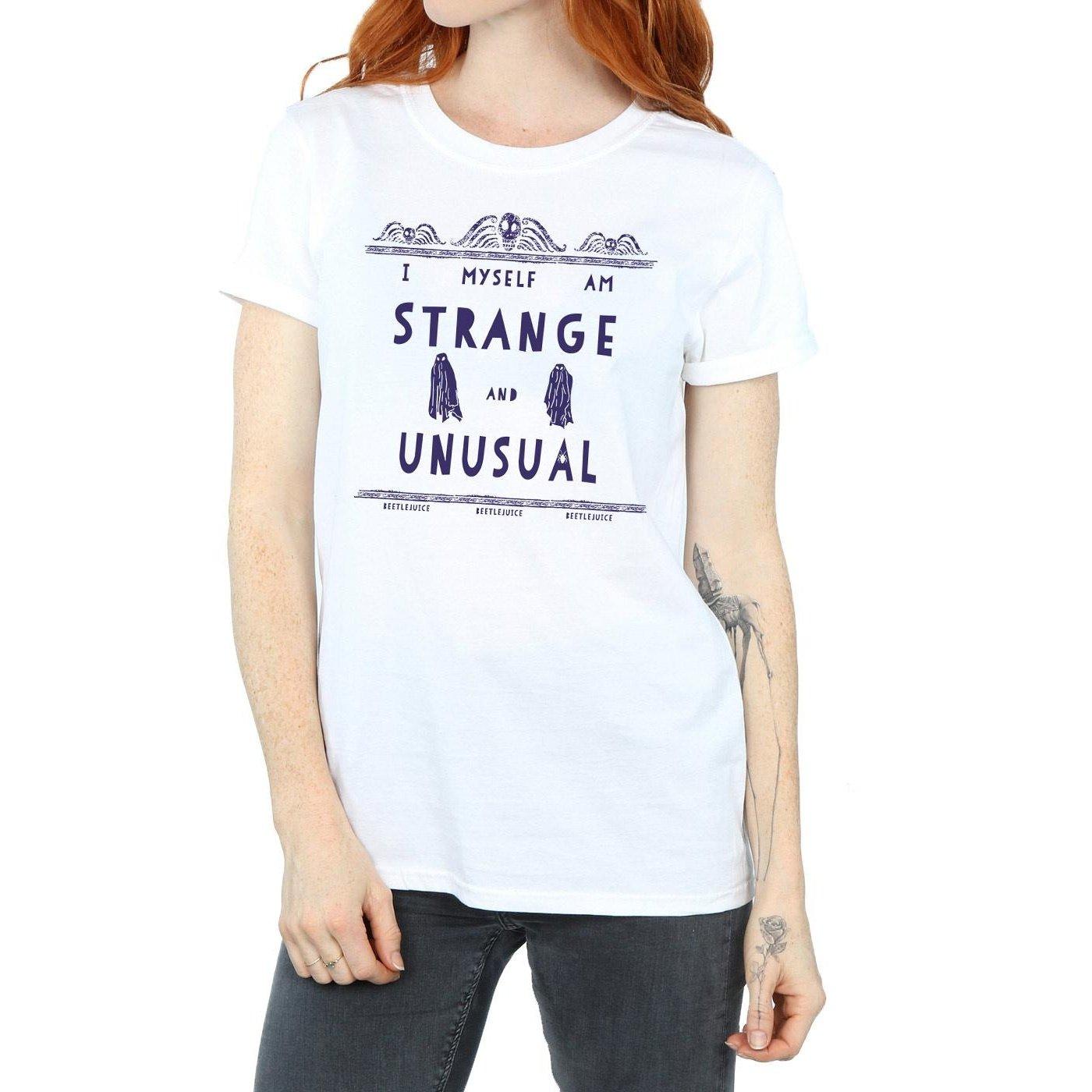 Beetlejuice Strange And Unusual Print T-Shirt