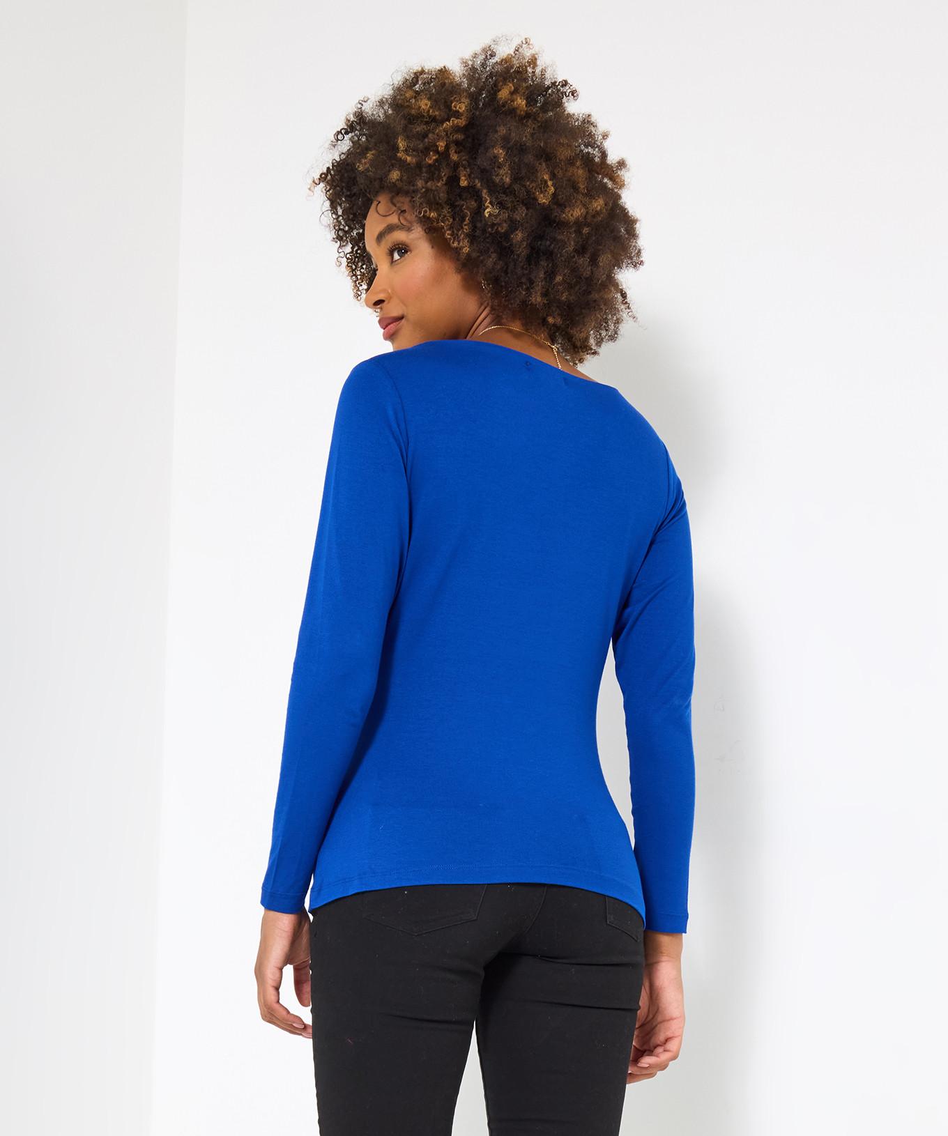 Joe Browns Unifarbeneses Langarmshirt mit Knopfdetails