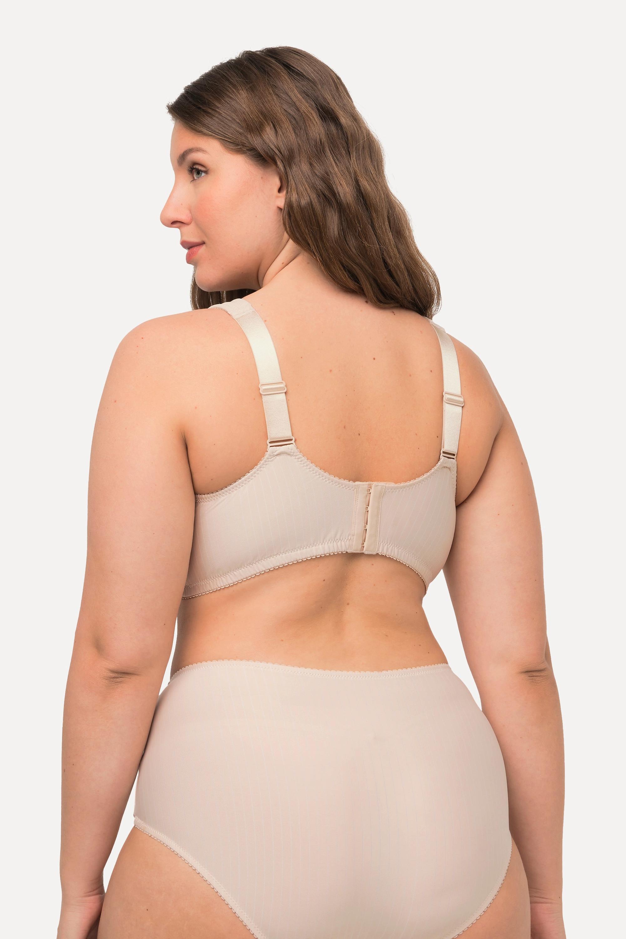 Ulla Popken Entlastungs-BH, ohne Bügel, Strassanhänger, Cup C - G