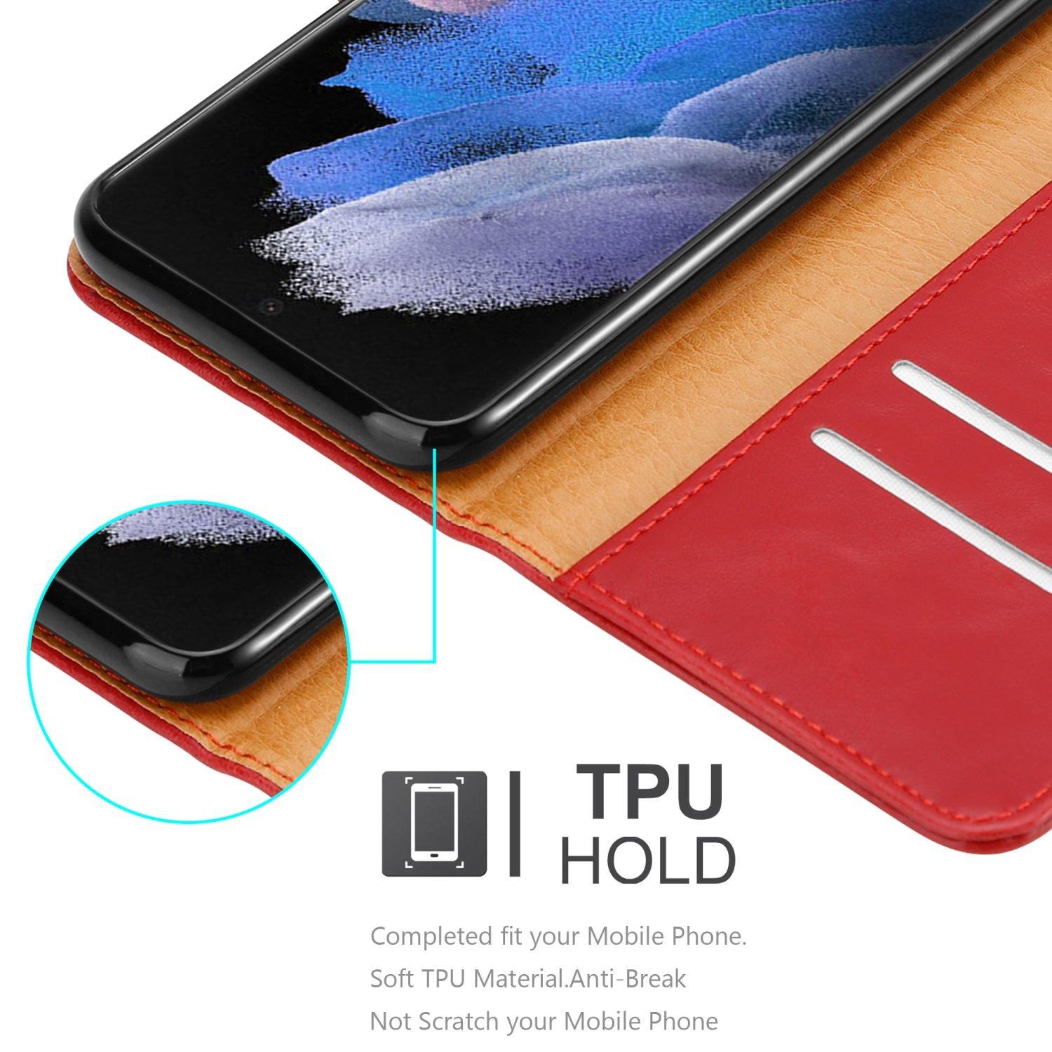 Cadorabo Hülle für Samsung Galaxy S22 ULTRA Magnetverschluss, Kartenfach