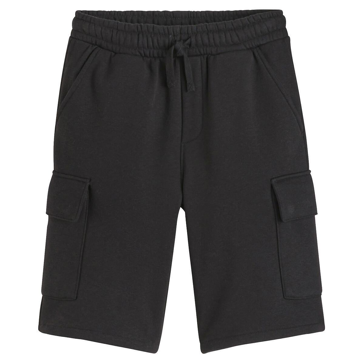 La Redoute Collections Sweatshorts mit Cargotaschen