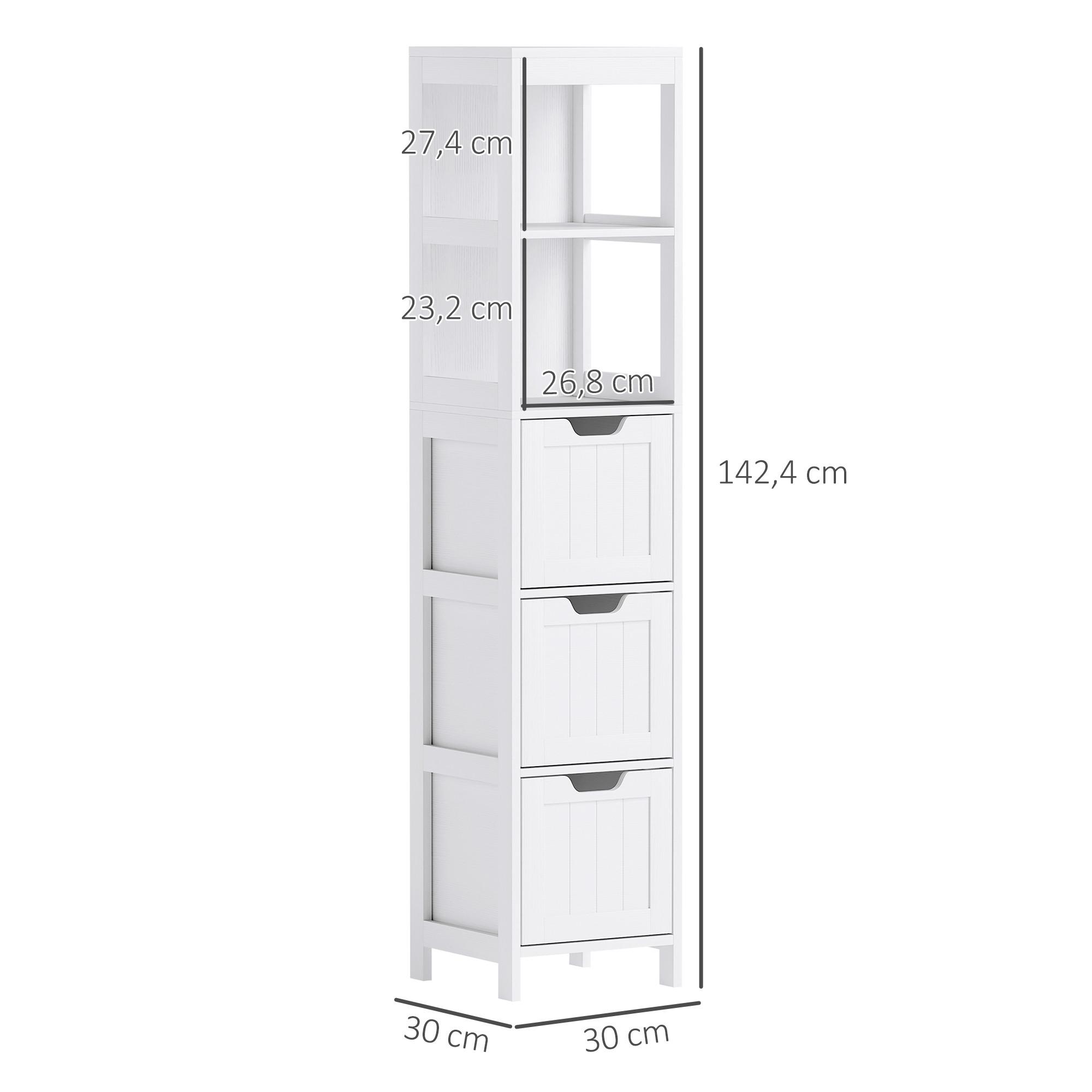 HOMCOM Badezimmerschrank