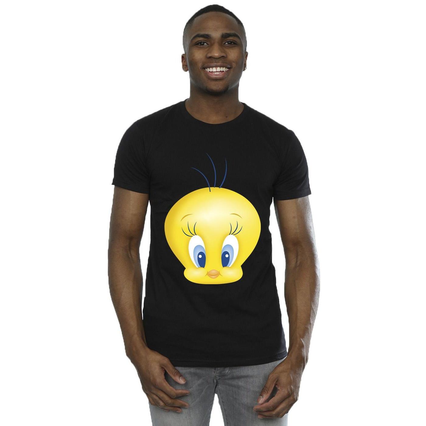 LOONEY TUNES Tweety Bird Head T-Shirt