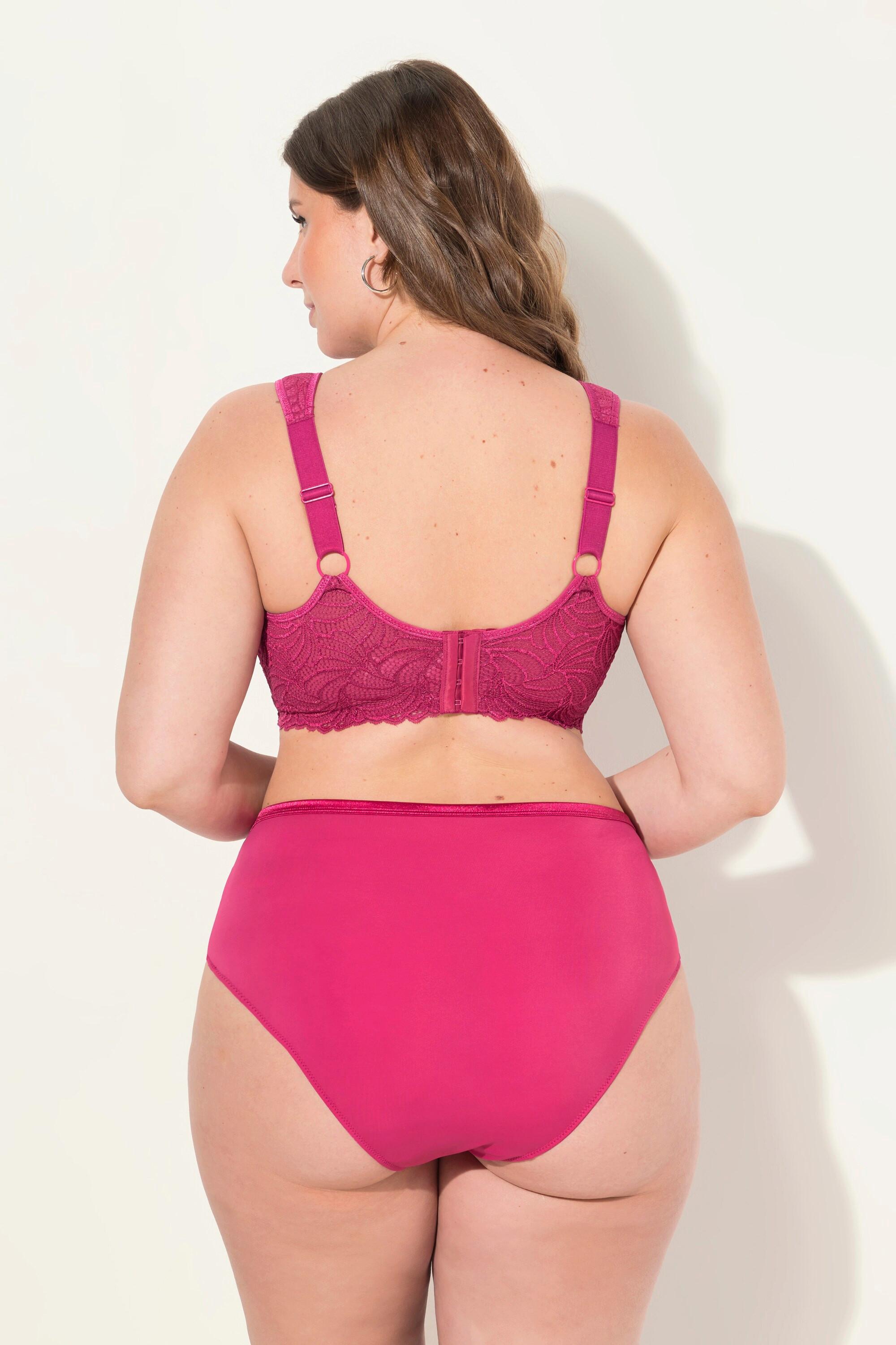 Ulla Popken Bralette, Spitze, ohne Bügel, Cup B - F