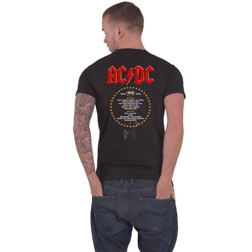 AC/DC ACDC For Those About To Rock 40th T-Shirt