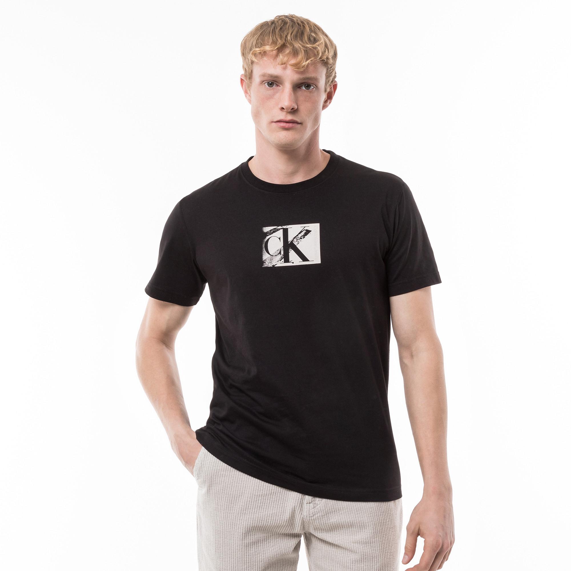 Calvin Klein Jeans T-Shirt mit CK Logo Print