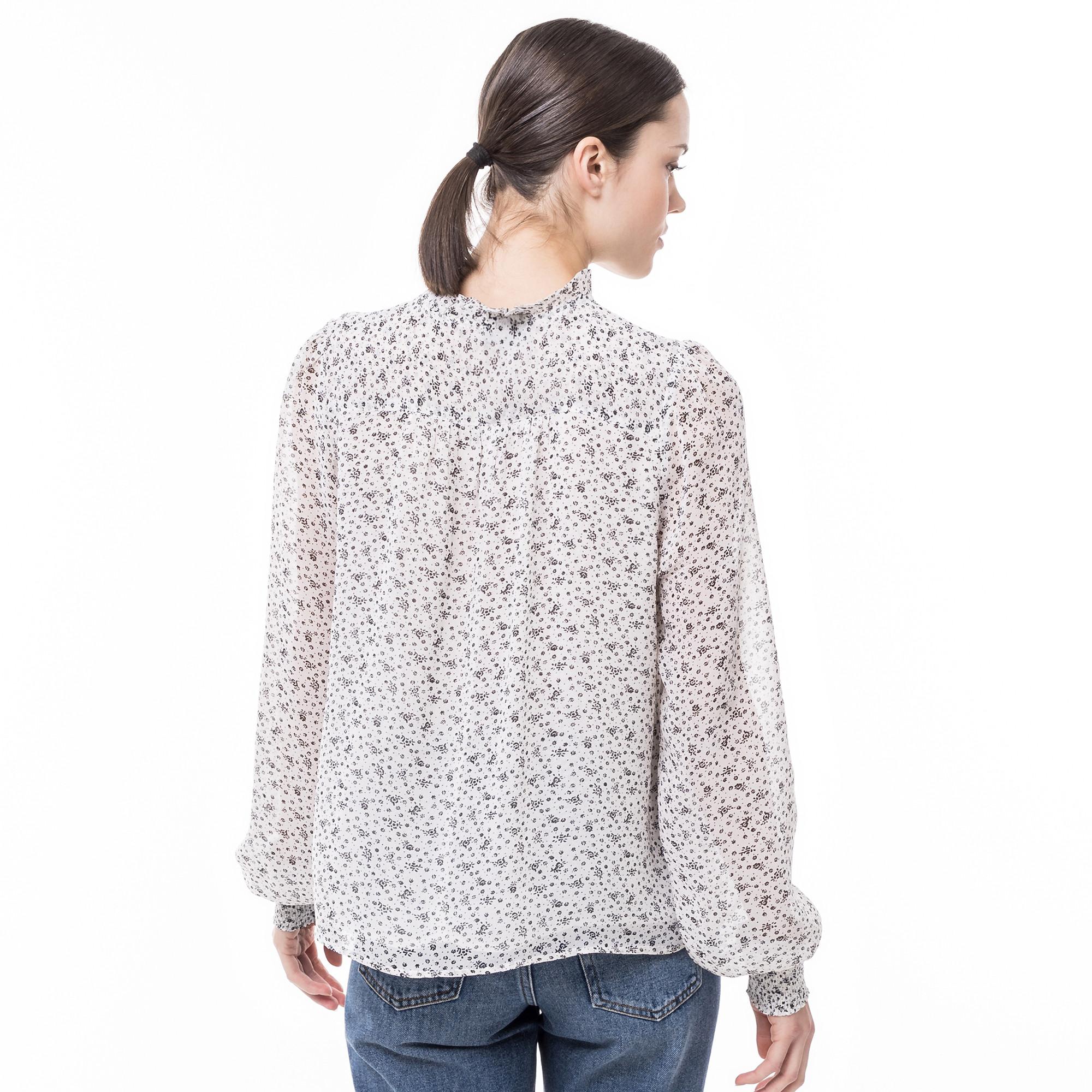 Manor Woman Langarm Bluse mit Blumenmuster