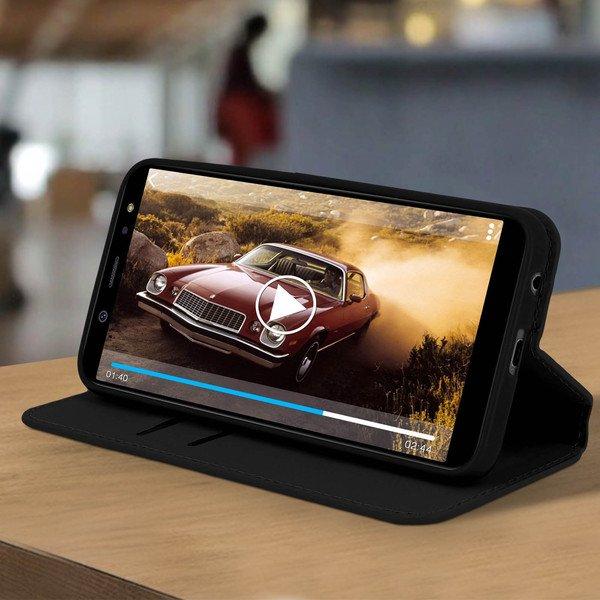 Avizar Classic Cover Samsung Galaxy A6 Schwarz