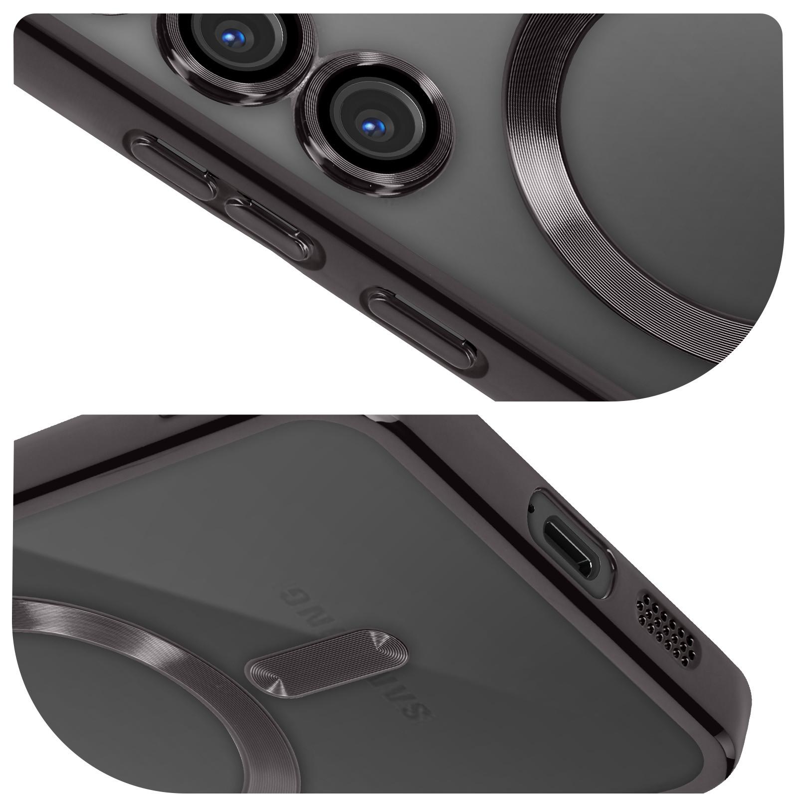 Avizar MagSafe Hülle Samsung S24 Plus Schwarz