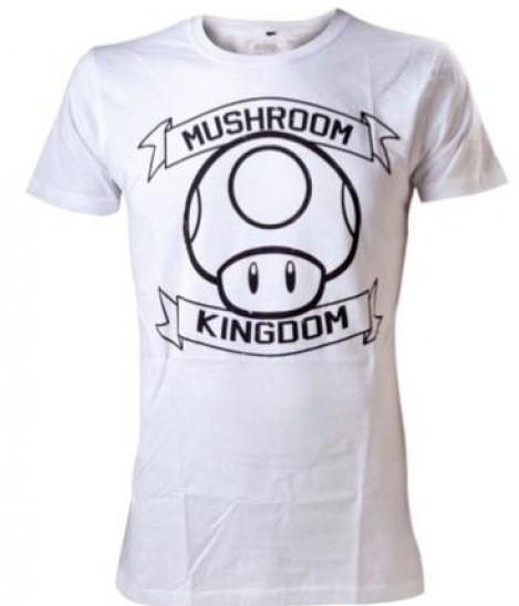 Bioworld Mushroom Kingdom Print T-Shirt