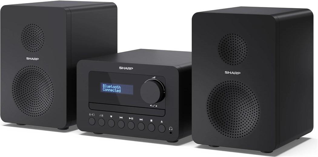 SHARP Micro-HiFi Anlage XL-B520D – Schwarz