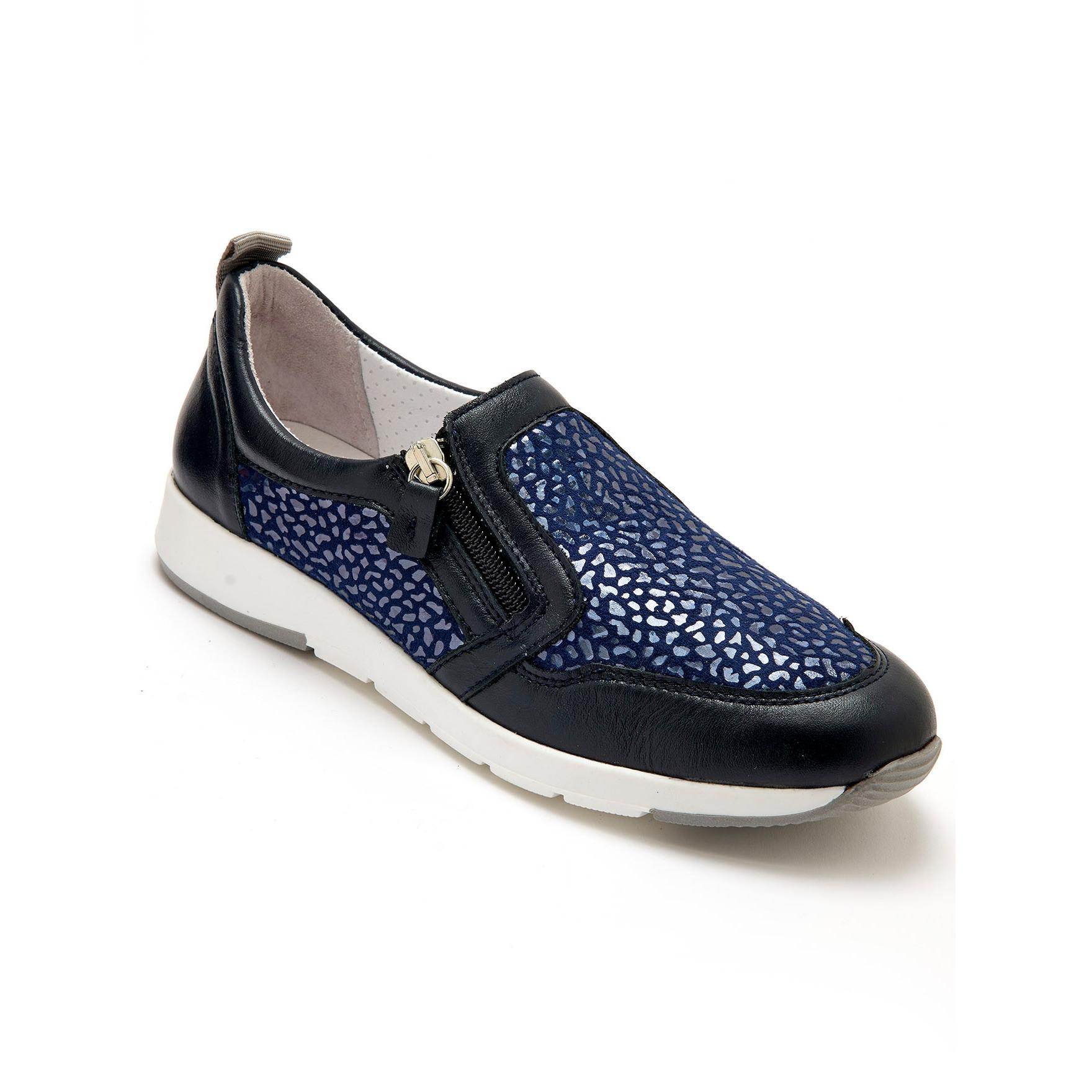 Pédiconfort sneakers mit reißverschluss, damen