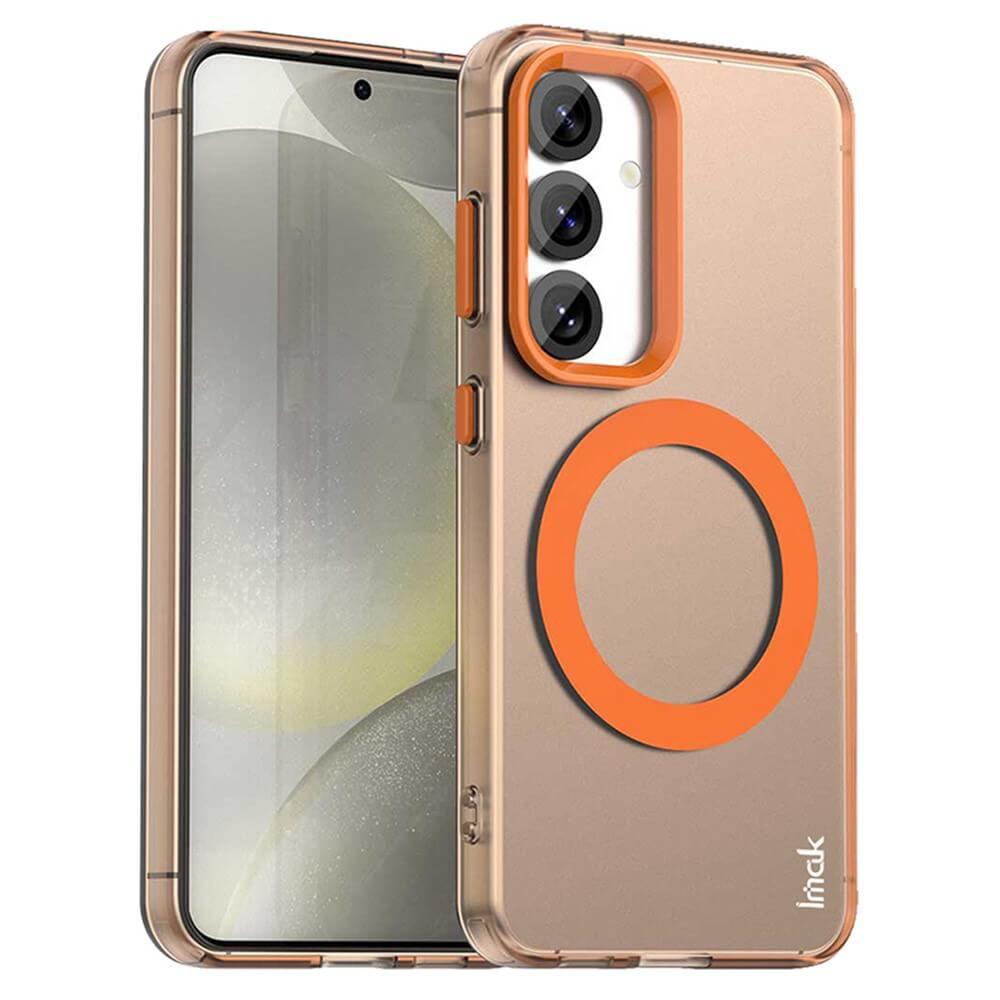 Imak Galaxy S25 - IMAK Schützende Acryl-Handyhülle mit Magnet