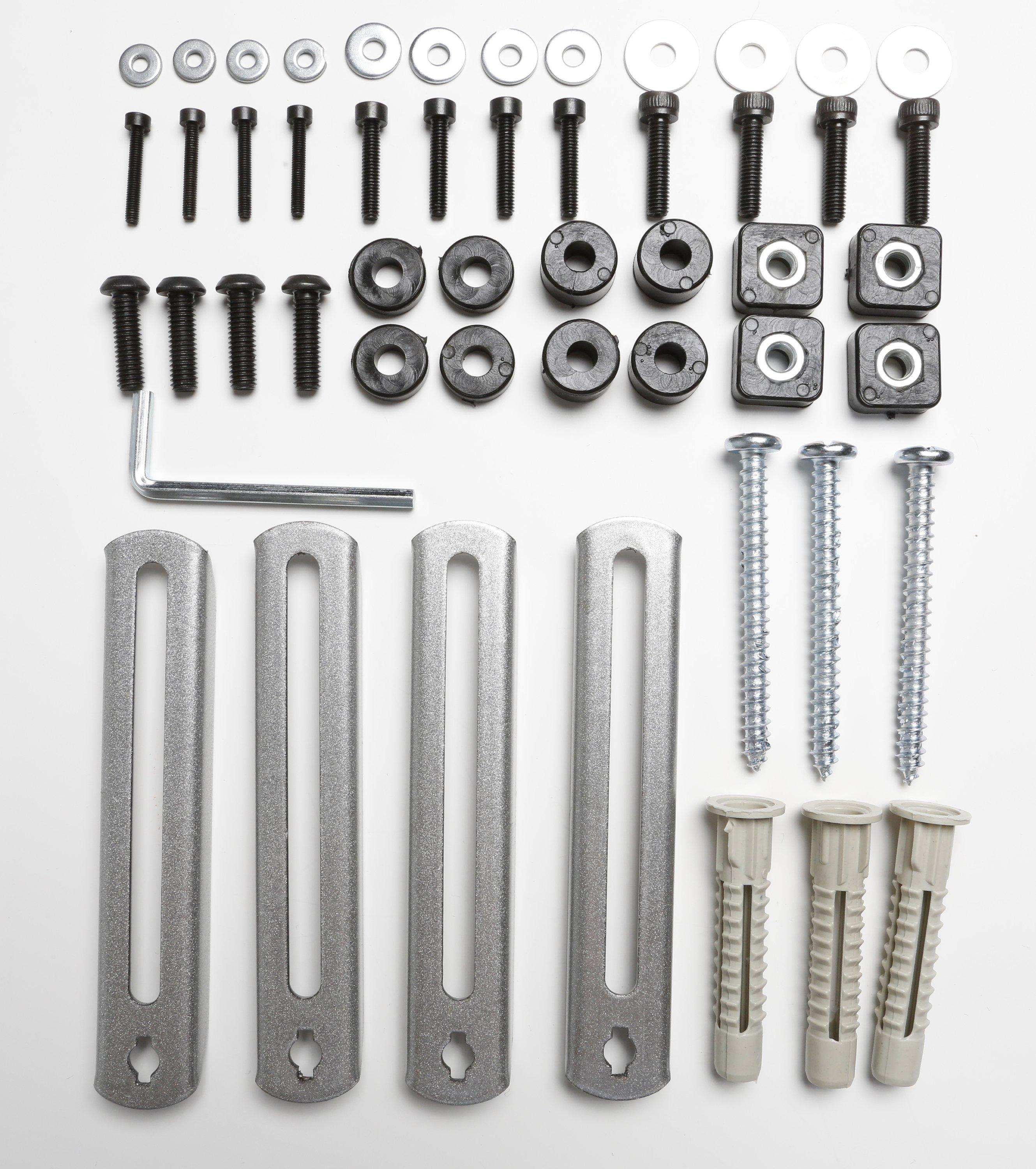 VCM Beamer | Projektor | pulverbeschichteter Stahl | Belastbarkeit bis 11 kg | Deckenhalterung - DHP7