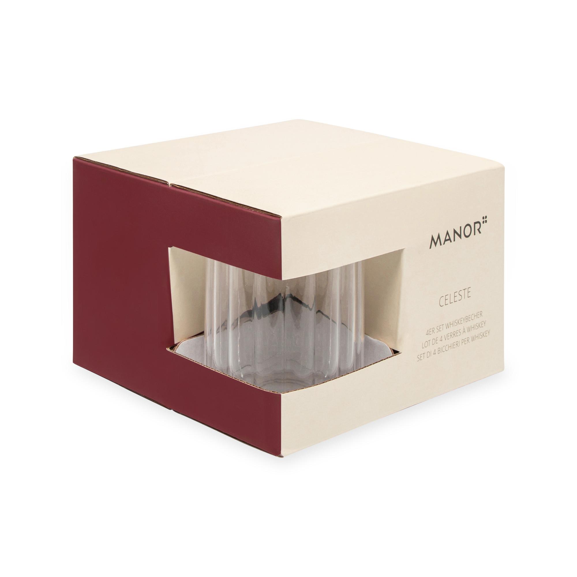 Manor Whiskyglas, 4 Stück Celeste