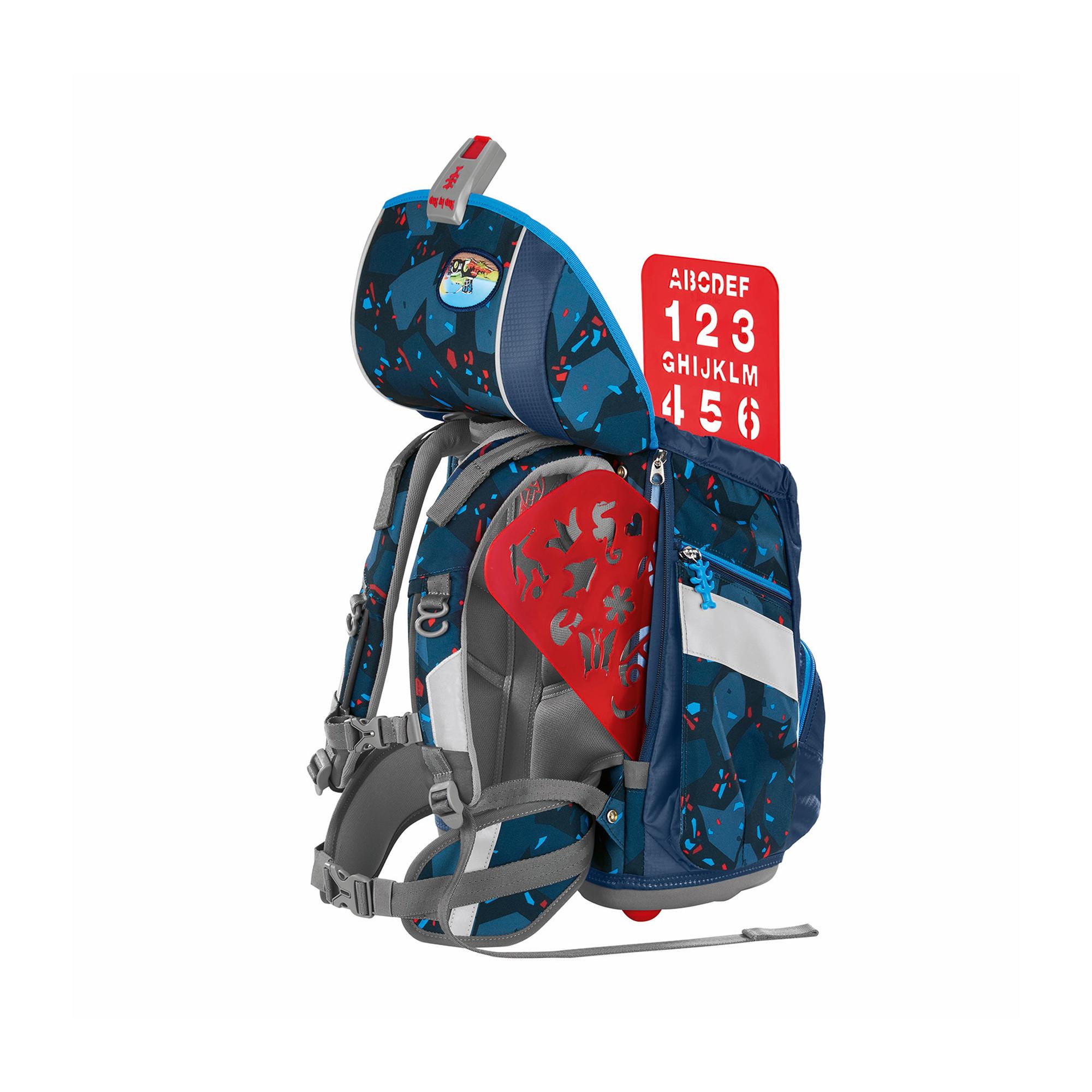 Step by Step Schulrucksack-Set, 6-teilig Tractor Freddy