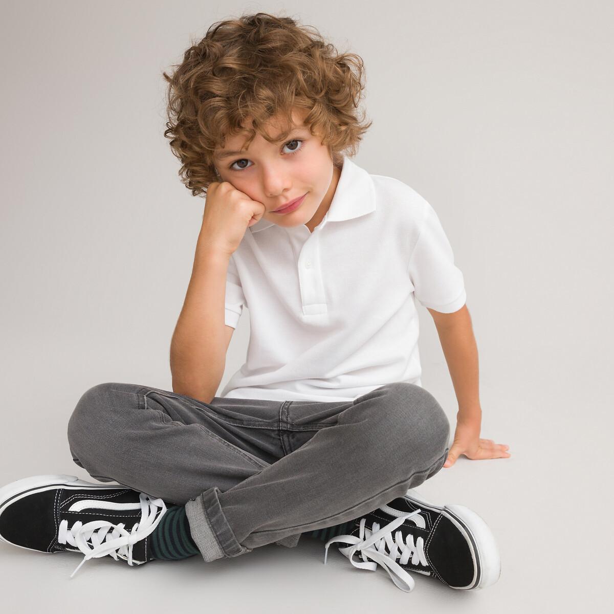 La Redoute Collections Poloshirt mit kurzen Ärmeln