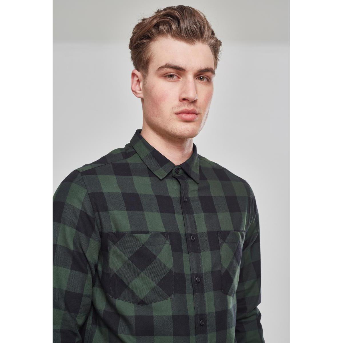 URBAN CLASSICS Basic Flanellhemd